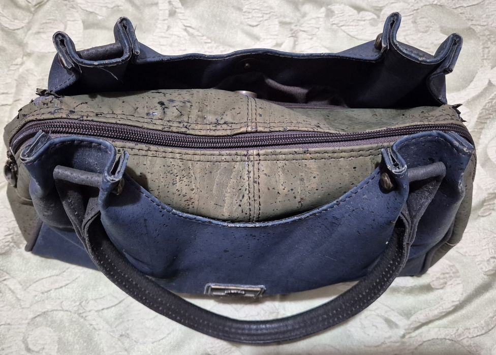 Lote 4 malas cortiça - 1 BOA, 3  reaproveitar