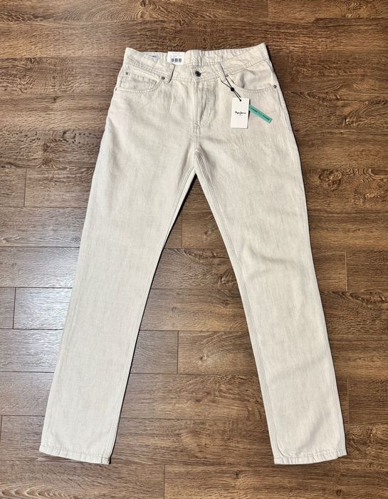 Брюки Pepe Jeans London (лён/коттон).