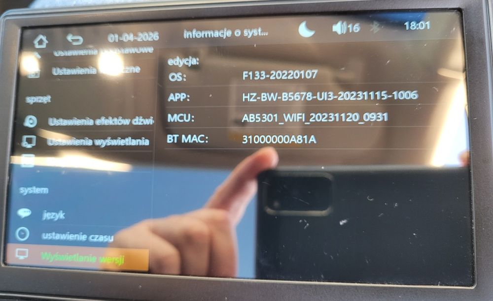 Transmiter, radio, android auto, nawigacją GPS