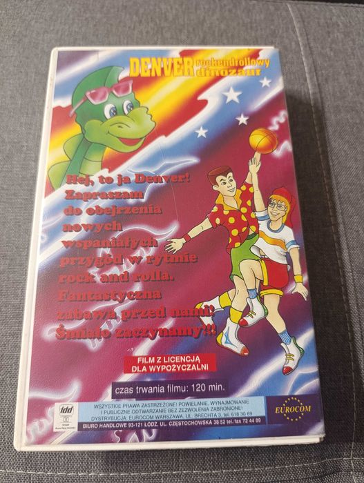 Denver - rockendrollowy dinozaur VHS