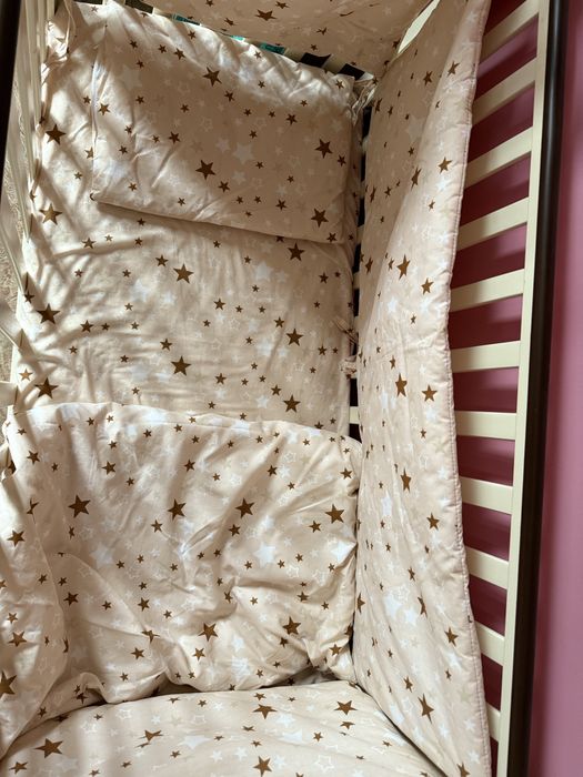 Дитяче ліжечко з шухлядою