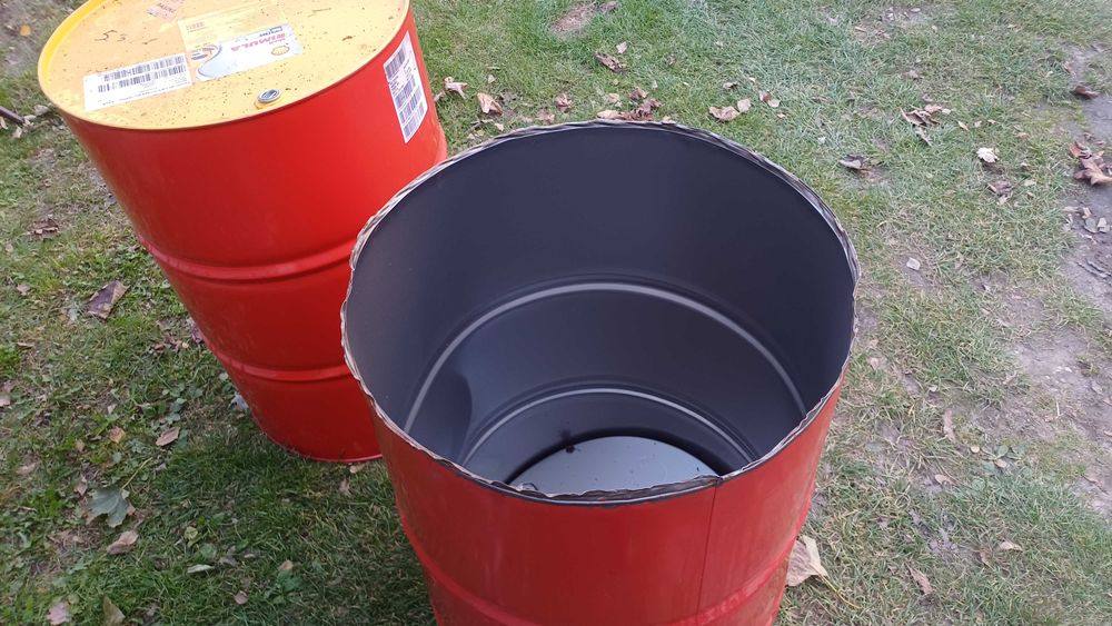 Beczki metalowe 200 litrów