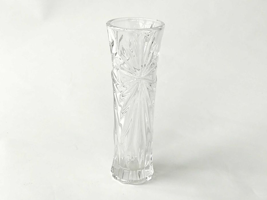Кришталева ваза скляна ажурна