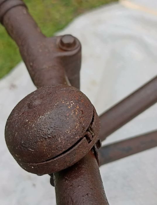 Przedwojenny Polski rower "Korona"