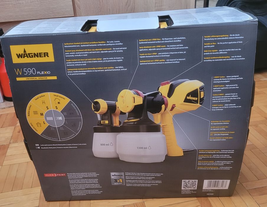Pistolet natryskowy WAGNER W 590 FLEXIO