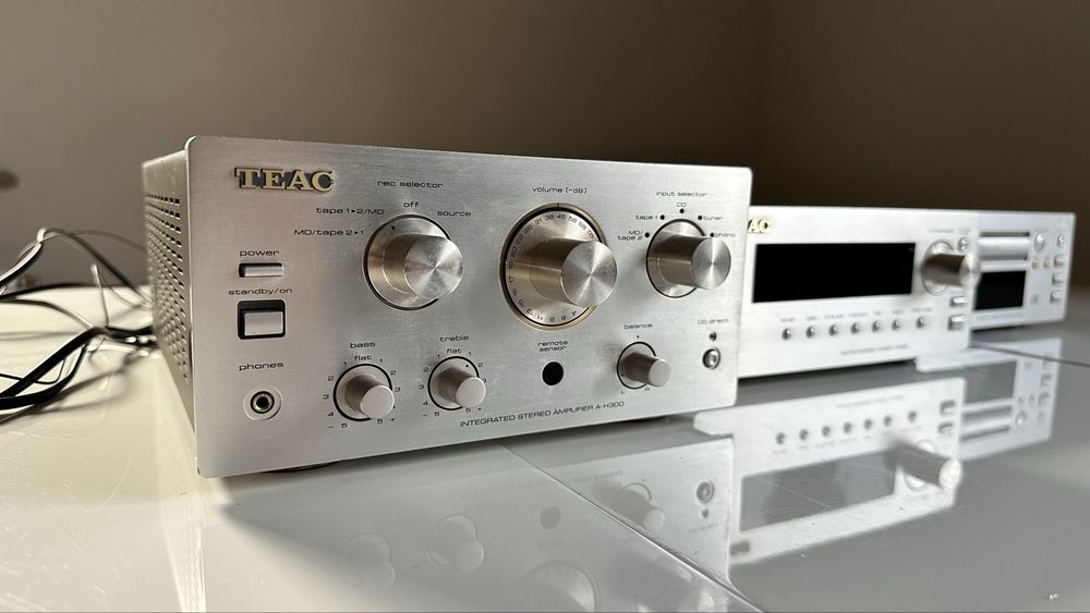 Wieża TEAC A-H300 T-H300 PD-H300 Audiofil Stereo Vintage