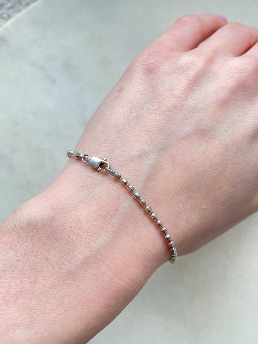 Bransoletka łańcuszek kulki