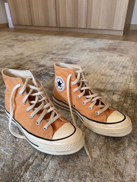 pomarańczowe trampki Converse rozmiar 38