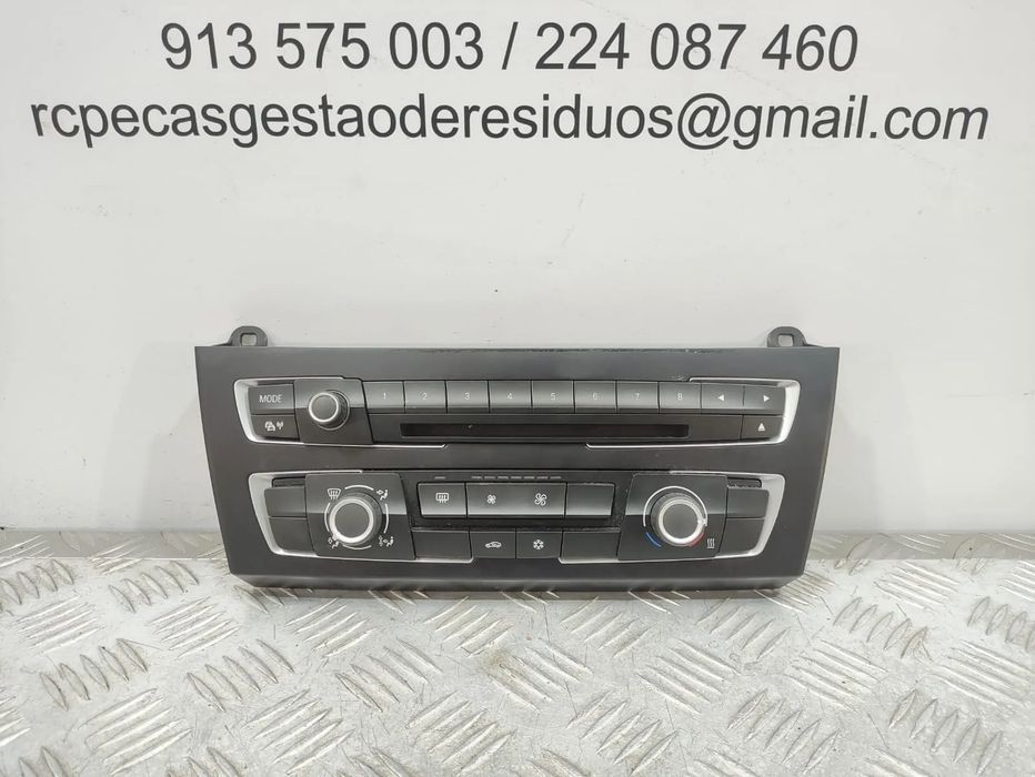 Display Sofagem Controlo Radio Climatronic BMW Serie 1 F20 F21