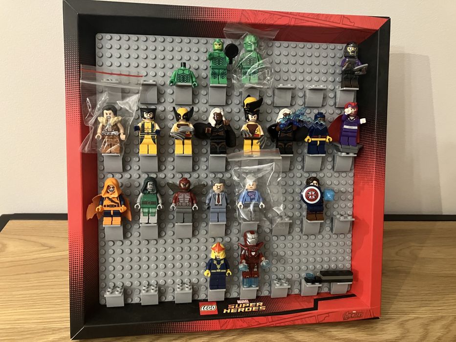 Wielka kolekcja figurek lego marvel i spiderman