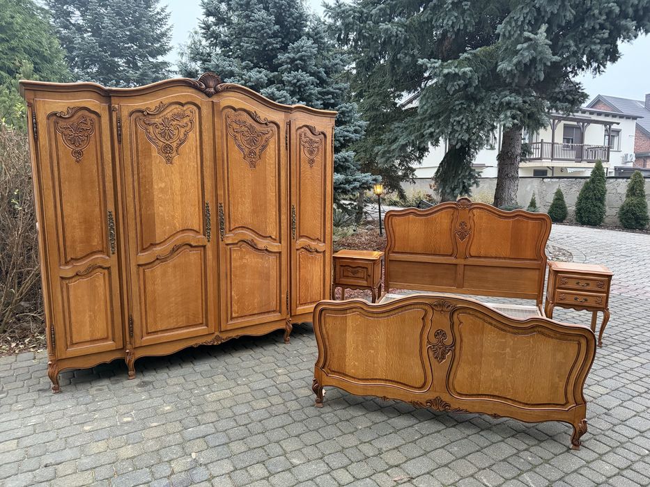 Zestaw mebli ludwikowskich do sypialni Ludwik XV