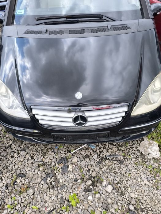 Kompletny przód Mercedes a klasa w169 maska błotnik zderzak lampy pas przedni