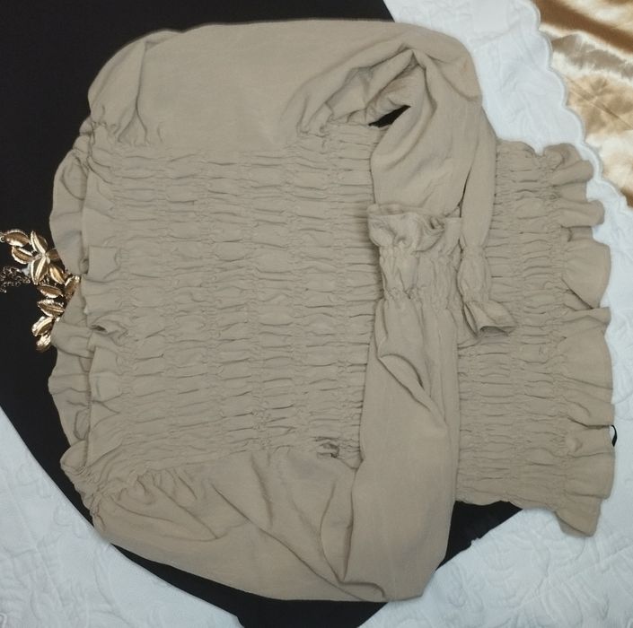 Блуза з відкритими плечима H&M