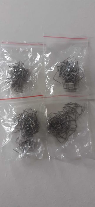 Pistola elétrica para soldar plástico + grampos