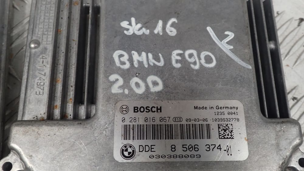 komputer sterownik silnika bmw e90 2,0d  028101707 / 0281016067 / 0281