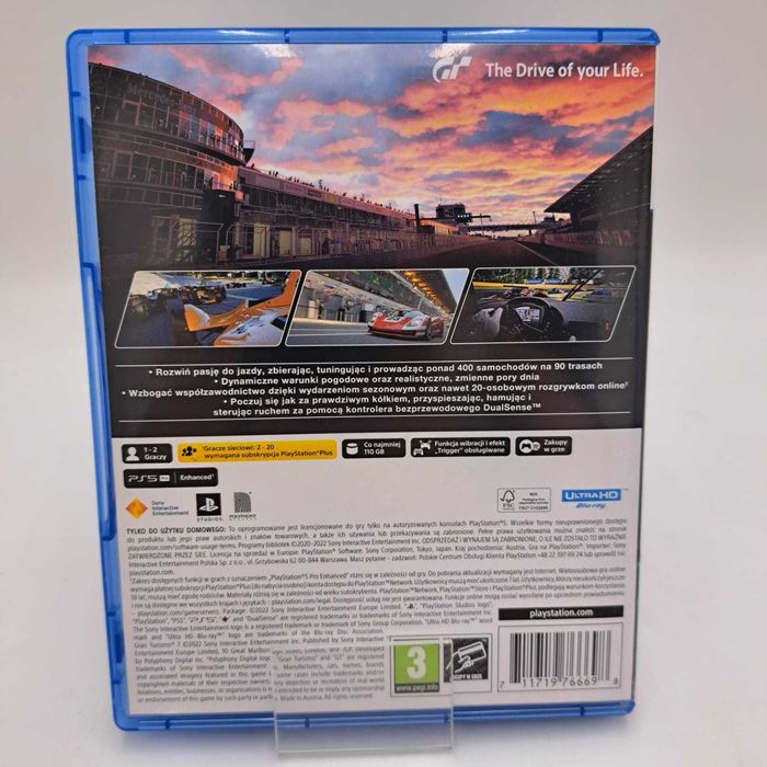 Gra Gran Turismo 7 na Ps5