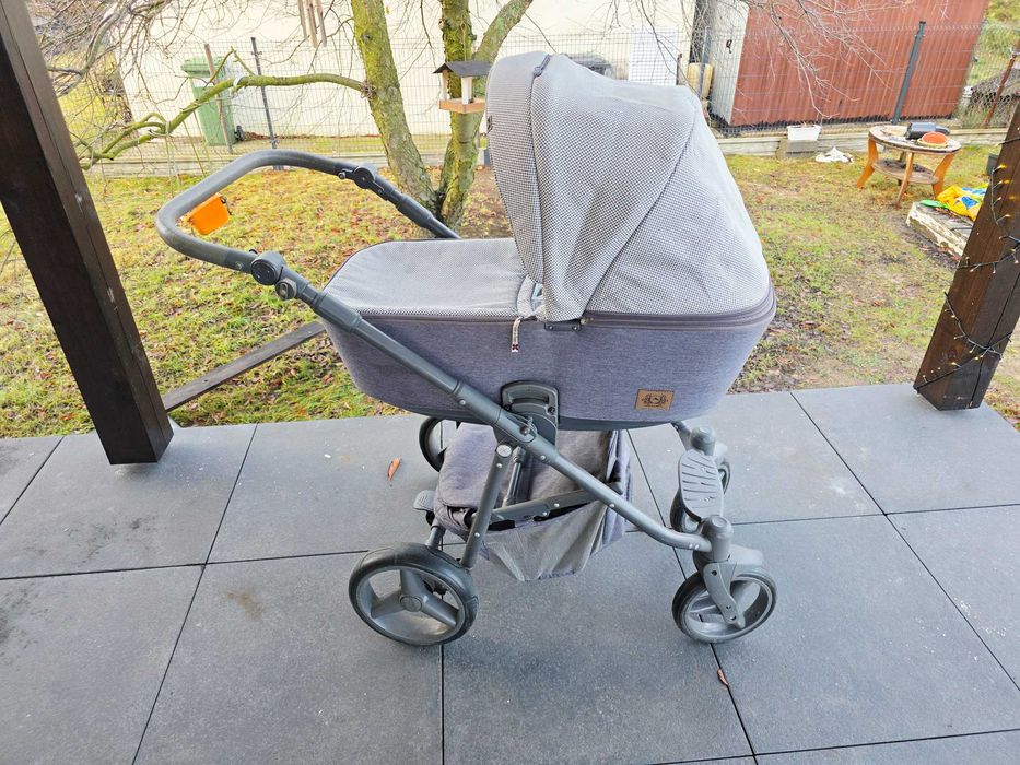 Wózek Dziecięcy 2 w 1 Adamex Reggio + pokrowiec + torba