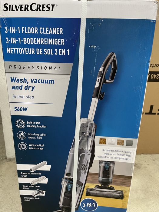 Aspirador 3 em 1 NOVO