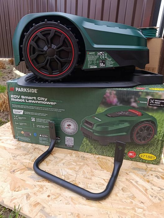 Робот косарка PARKSIDE City Smart PAMRC 250 A1, газонокосарка парксайд