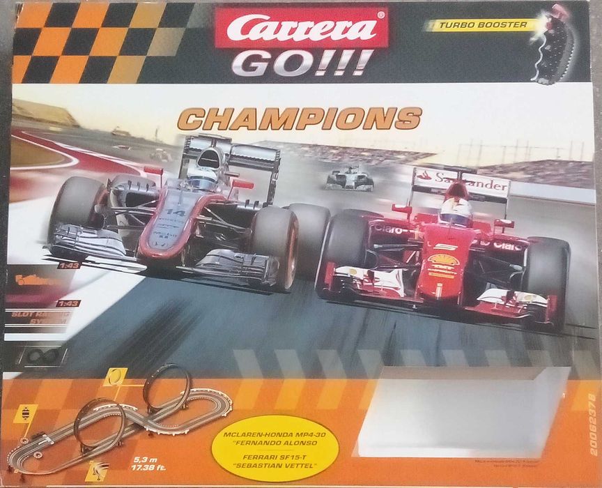 Vendo 3 pistas Carrera como novas