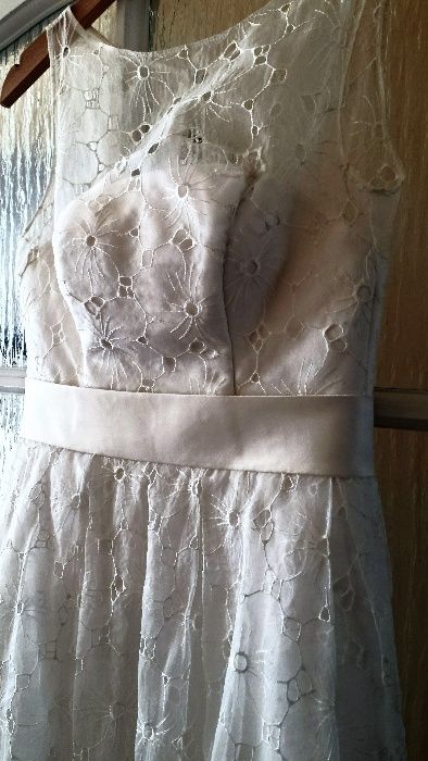 Nabla Leonora suknia ślubna delikatna dziewczęca ecru 38/M