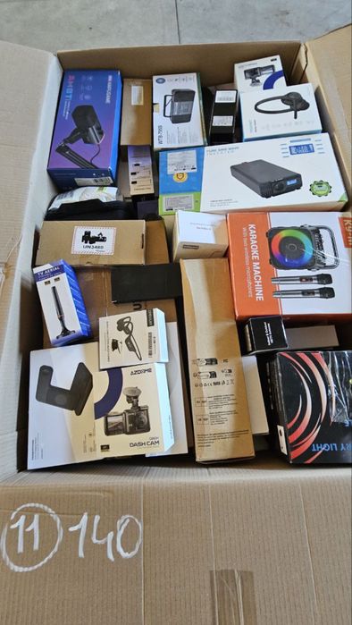 ОПТ! Палети з технікою Лідл,Амазон мікс-бокси,мультимедіа,інструменти