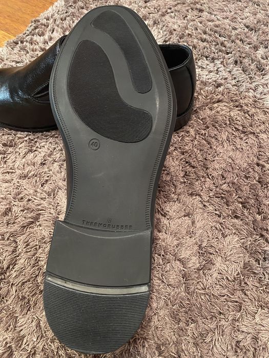 демісезонні шкіряні чоловічі туфлі