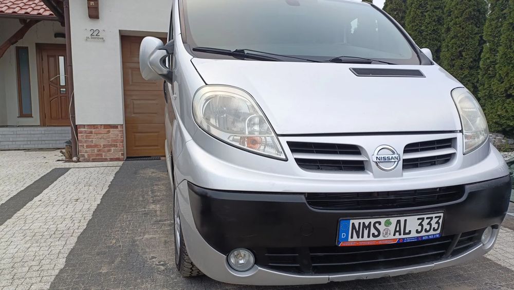 Nissan Primastar Nissan Primastar 8 osobowy zarejestrowany