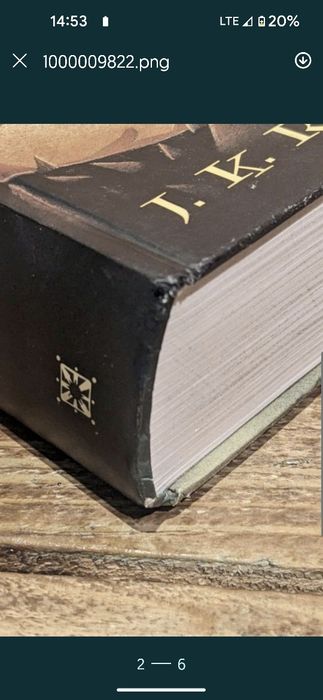 Harry Potter  tomy 2, 3, 4, 7 twarda okładka - pierwsze wydania