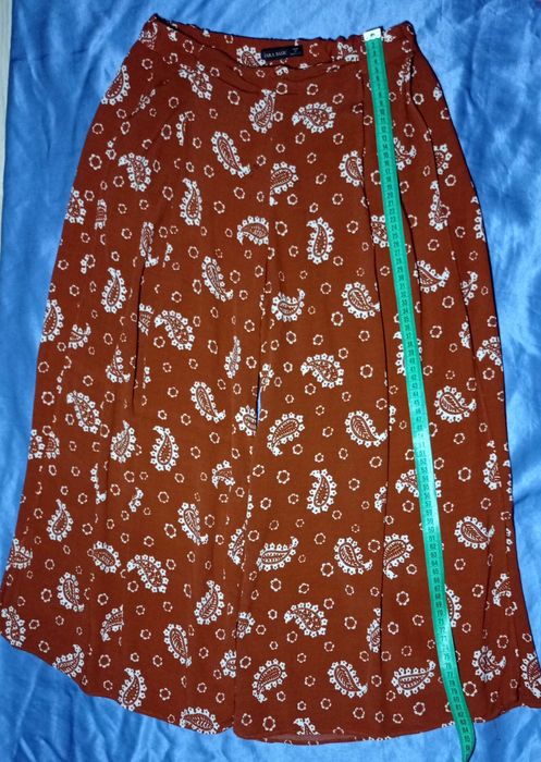 Лёгкие летние штаны, юбка-брюки, широкие капри Zara