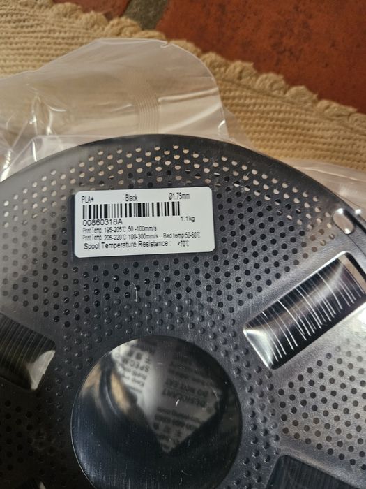 Filamento PLA+ impressora 3D