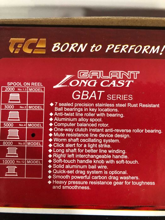 Катушка  Tica Galant Long Сast GBAT5000