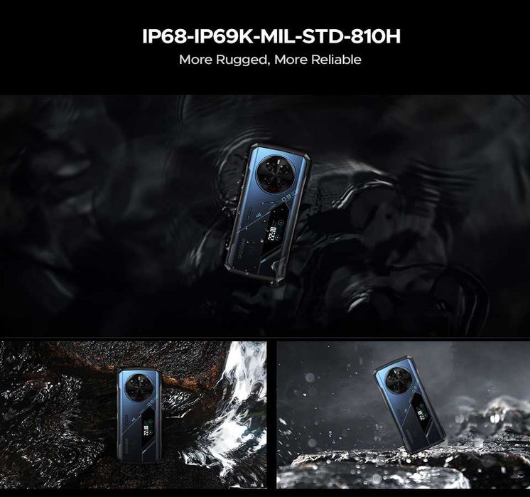 DOOGEE V40 Pro 36/512Gb, 200/20NV/8/8/32Mp, Dimensity 7300, 8680мАч