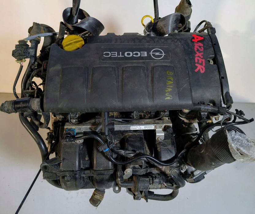 silnik kompletny opel corsa d adam chevrolet aveo spark 1.2 16v, a12xer