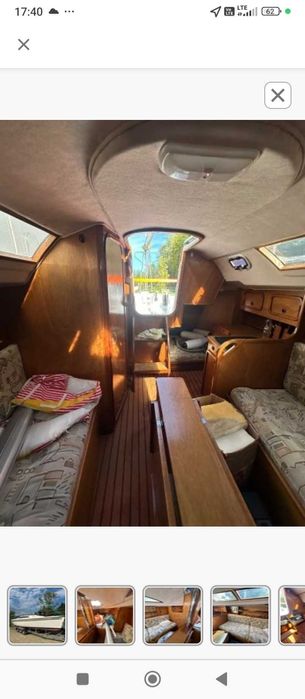 Jacht Janmor 28 żaglówka żaglowy  przyczepa nowa 3 osie