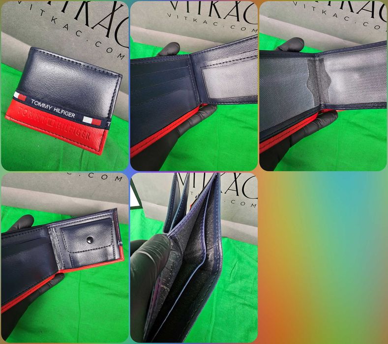 Portfele hugo boss Meskie Goyard portfel tommy Italy Premium