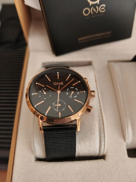 Relógio One New Style Rose gold caixa | como novo