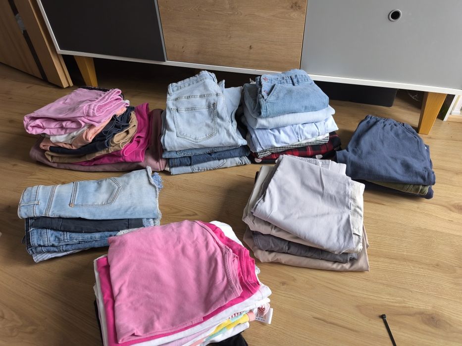 Paka ubrań po córce