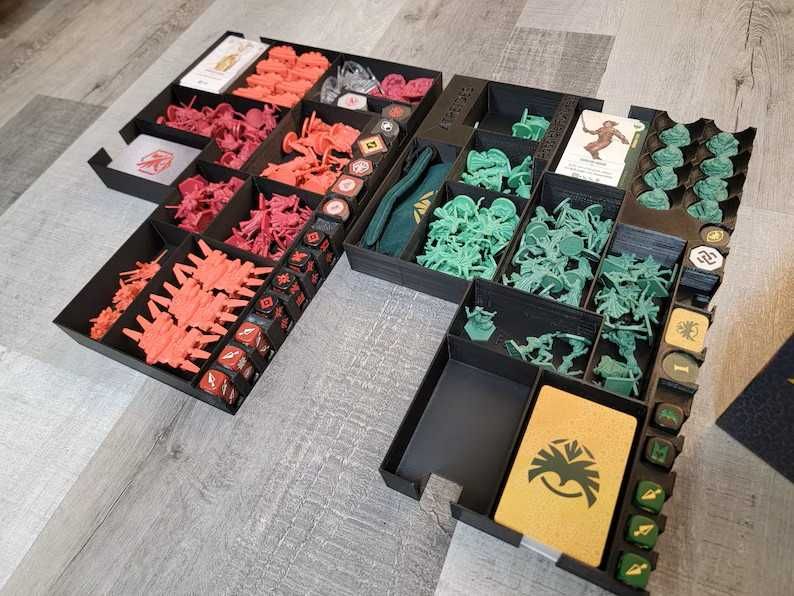 Insert organizer do gry Wojna o Arrakis (Dune: War for Arrakis) + dodatki