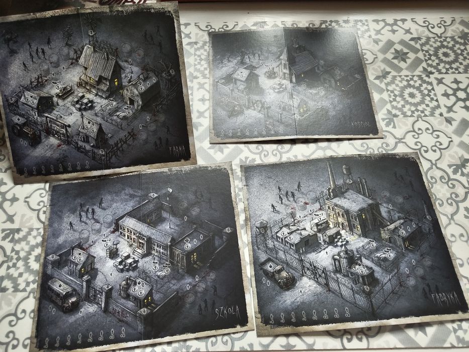 Atak Zombie - gra planszowa