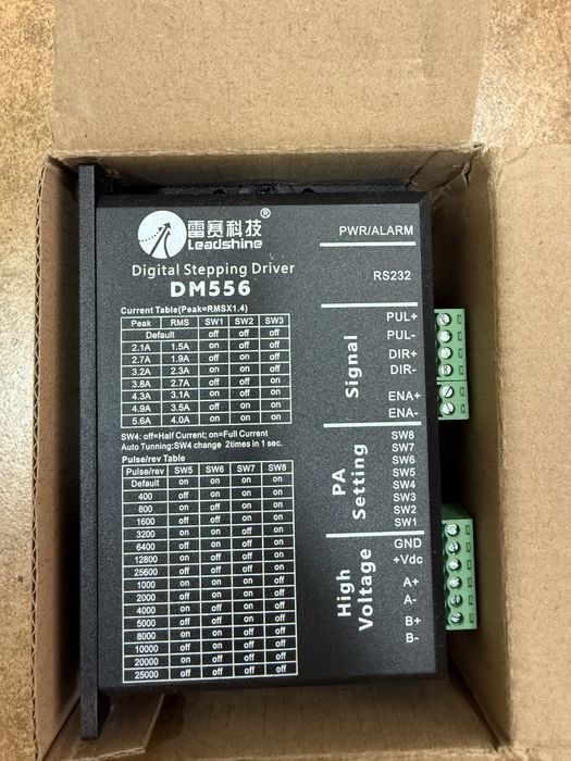 Продам драйвер крокових двигунів Leadshine DM556