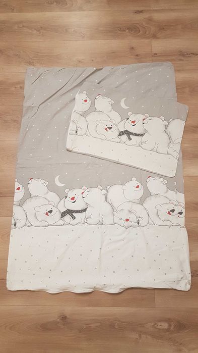 Podwójny komplet pościeli dziecięcej 120x90