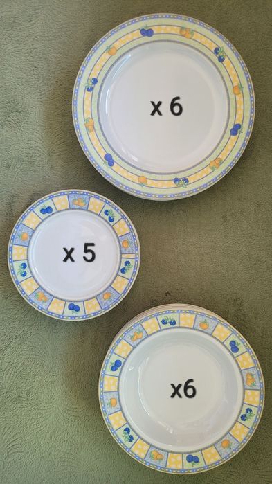 Porcelana Książ komplet