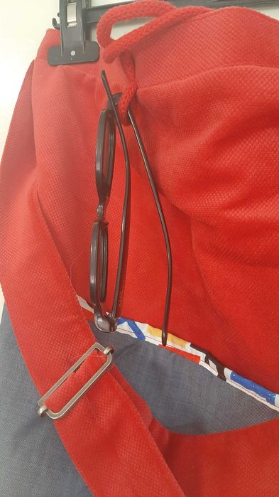 Duza torba i woreczek.Handmade
