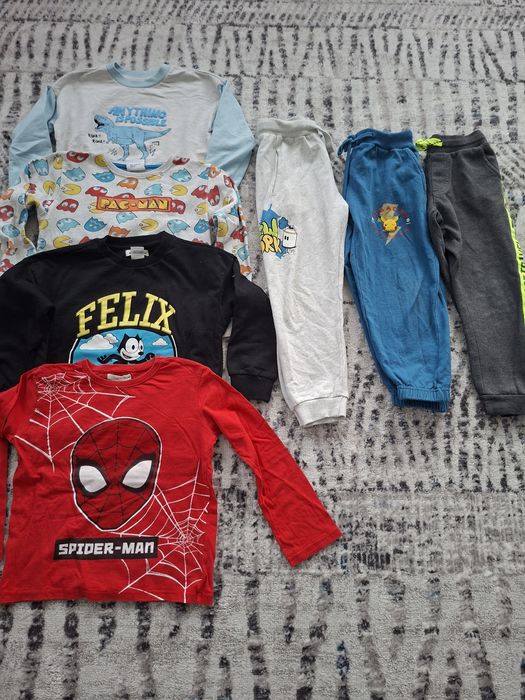 Ubranka chłopięce r 116/122