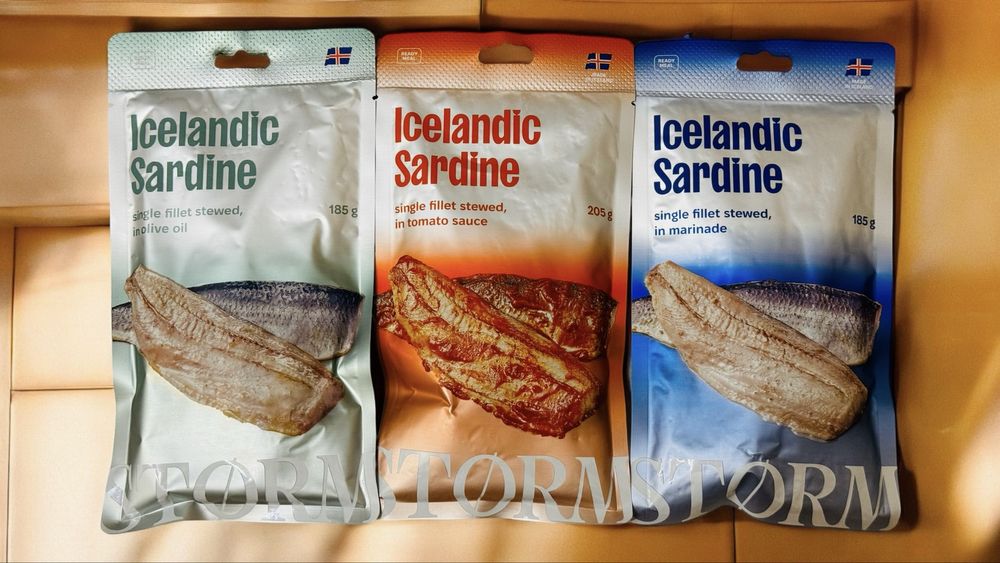 Сардины исландские Storm филе маринаде 185 грамм