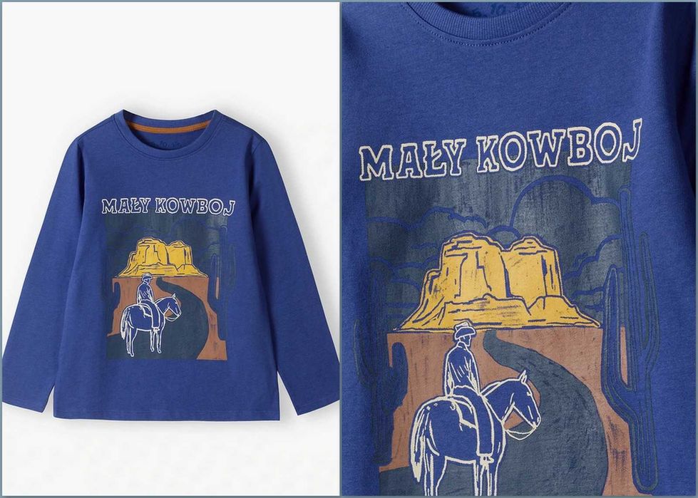 5.10.15. bluzeczka „Mały Kowboj” 128