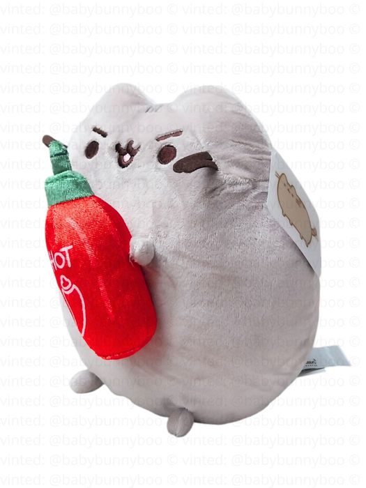 Maskotka Pusheen z butelką ostrego sosu Unikat