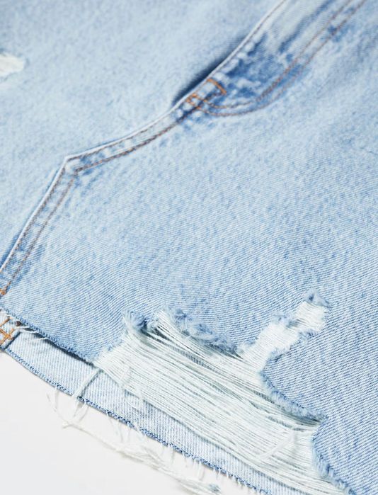 Джинсова спідниця Mango р.xs