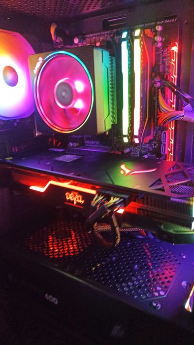 ПК ігровий AMD Ryzen 7 8/16, RX 5700 XT, 16GB, ssd nvme 512 + hdd
